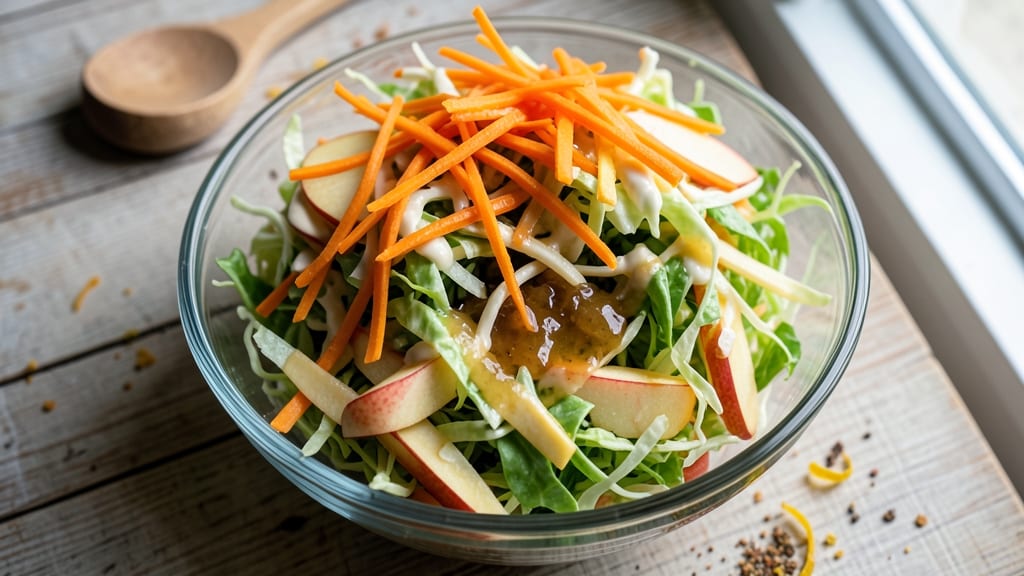 Cabbage Apple Carrot Coleslaw Recipe: Vibrant Crunch with Sweet-Tart Balance