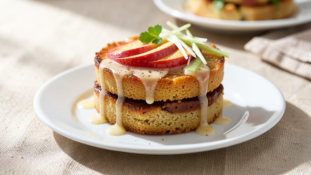 Apple Rice Cake Recipe: Crispy Celery-Crusted Comfort with Apple Filling