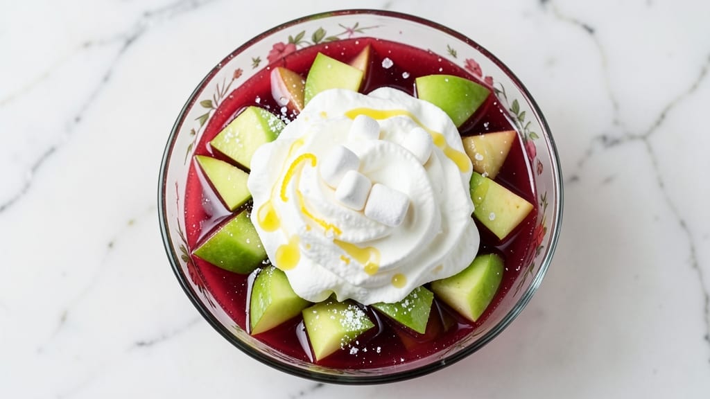 Apple Jello Salad Recipe: Nostalgic Crunch and Creamy Layers