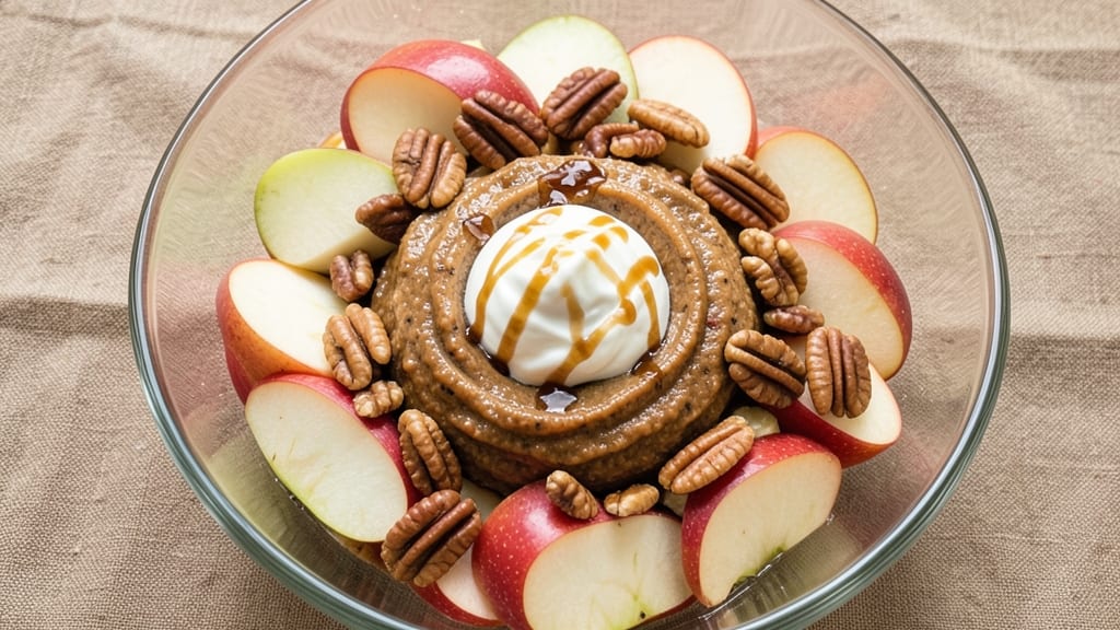 Pumpkin Pecan Pie Apple Salad Recipe: Crunchy Nut Streusel Meets Spiced Autumn Flavors