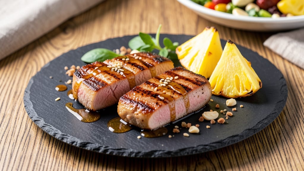 Pork Loin Chops and Pineapple Recipe: Caramelized Glaze Meets Tropical Crunch