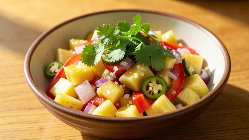 Sweet Pineapple Salsa Recipe: Tropical Crunch With Pineapple Brightness