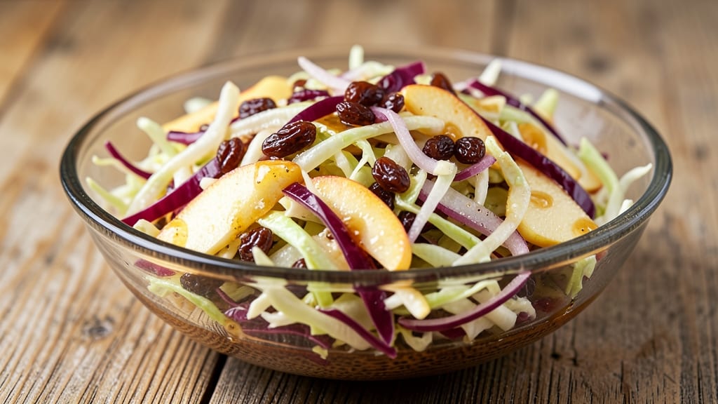 Apple Craisins Coleslaw Recipe: Crunchy Sweet-Tart Crunch in 15 Minutes