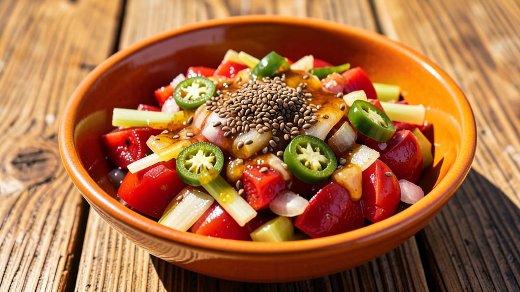 Canning Diva's Apple Cider Vinegar Salsa Recipe: Bright Celery Crunch and Tangy Zing