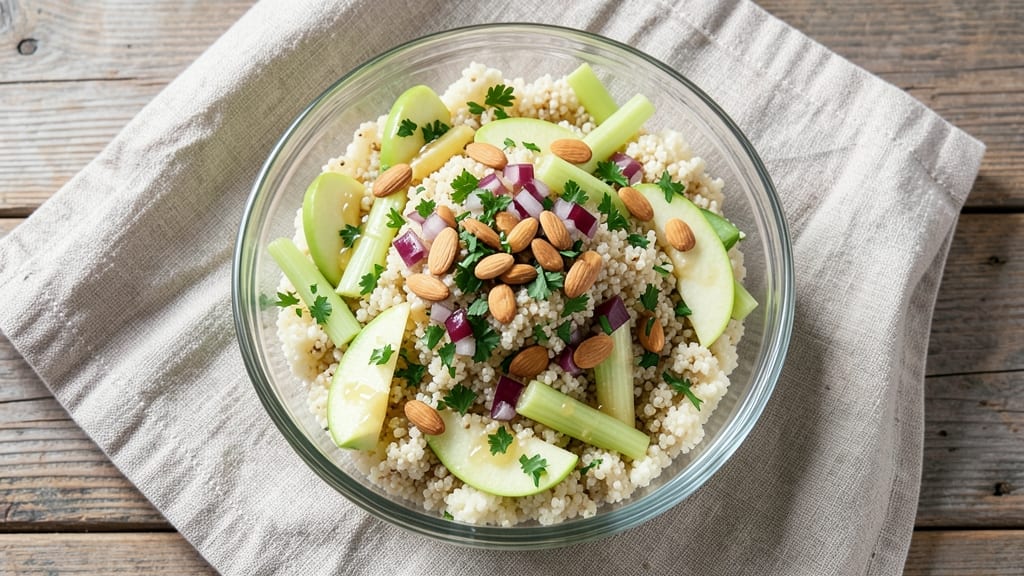 Quinoa Apple Salad Recipe: Crunchy Celery and Sweet Apple Harmony