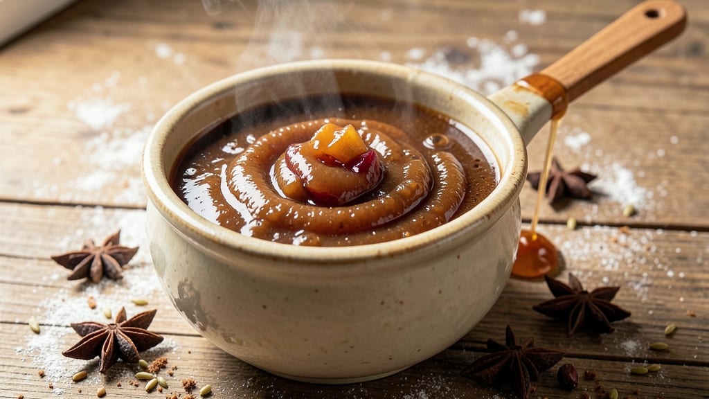 Amish Apple Butter Barbecue Sauce Recipe: Celery Crunch and Spiced Sweetness Fusion