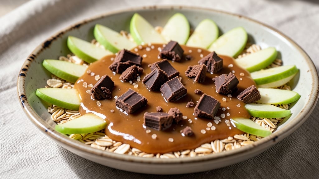 Apple Caramel Heath Dip Recipe: Crunchy Celery Crunch Meets Gooey Apple Streusel