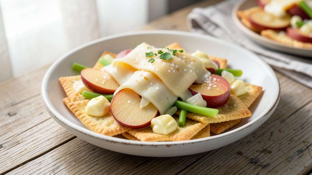 Triscuit Apple Cheese Recipe: Crunchy Celery and Sweet Apple Fusion