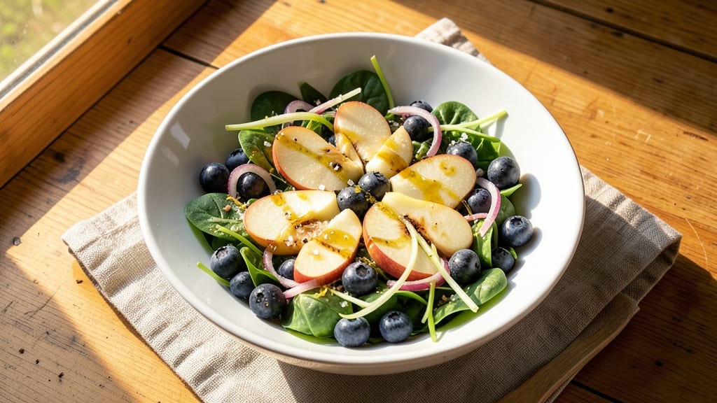 Apple Blueberry Salad Recipe: Crunchy Celery and Sweet Berry Harmony