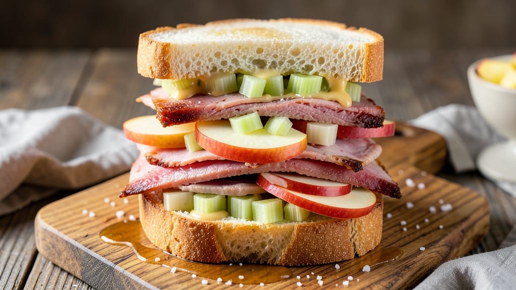 Turkey Apple Salad Sandwich Recipe: Crunchy Celery and Sweet Apple Layers in 15 Minutes