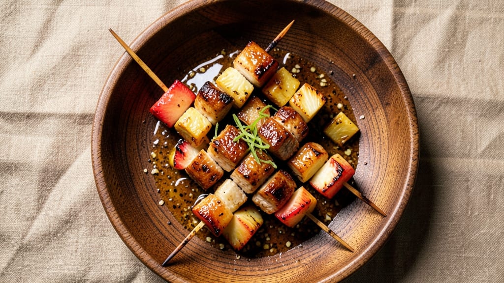 Pork Pineapple Kabobs Recipe: Grilled Sweetness With Juicy Crunch