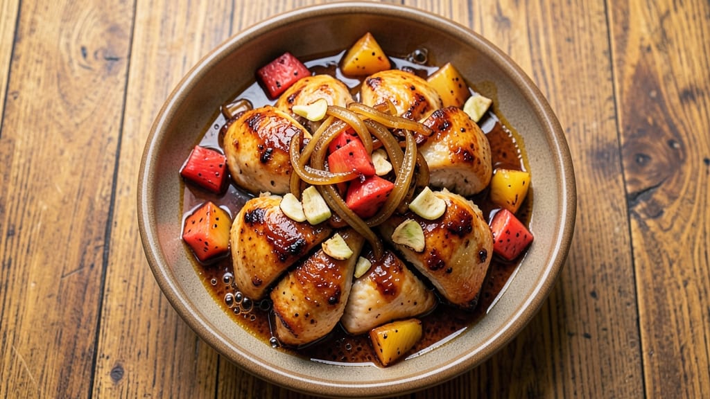 Sweet Pineapple Chicken Crockpot Recipe: Tropical Glaze That Shines Through Tender Meat