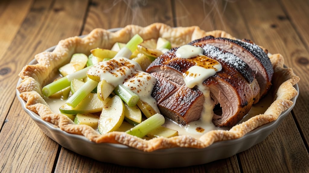 Pork Roast Apple Pie Filling Recipe: Slow-Cooked Spice and Celery Crunch Harmony
