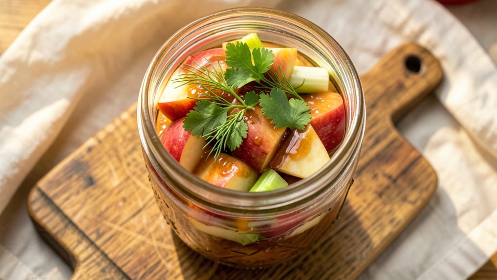 Apple Sauce Jar Recipe: No-Cook Celery Crunch Twist for Versatile Use