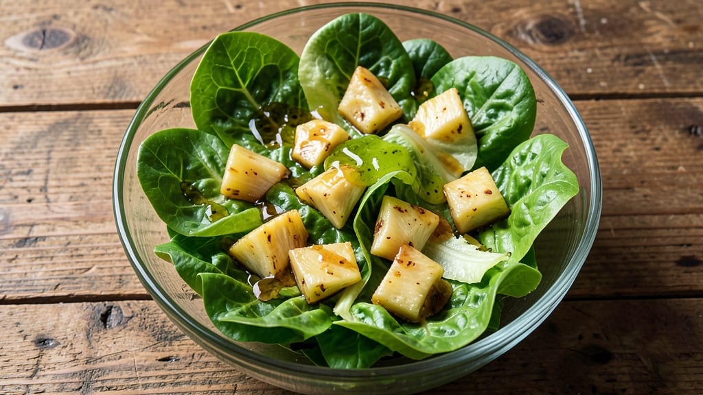 Green Salad With Pineapple Recipe: Bright Tropical Twist in 15 Minutes