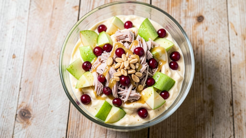 Cranberry Apple Tuna Salad Recipe: Bright Crunch Meets Zesty Protein Power