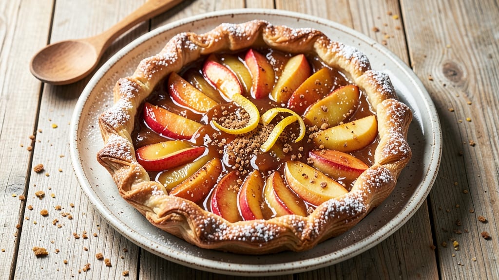 French Apple Tart Recipe Jamie Oliver: Golden Streusel Crust With Tart Apple Filling