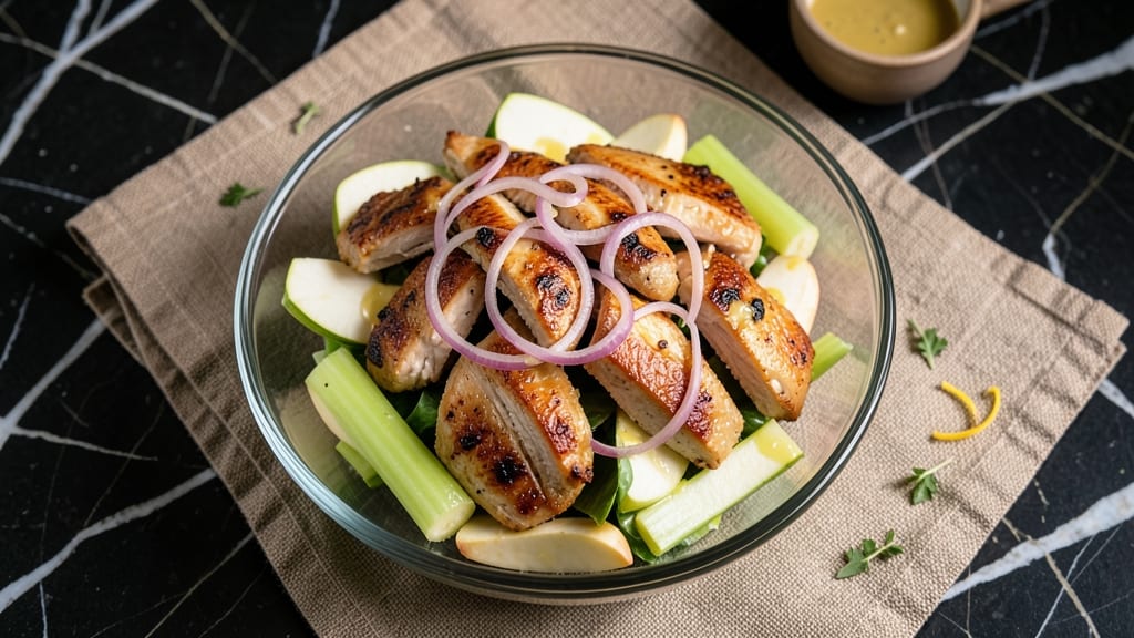 Chopped Chicken and Apple Salad Recipe: Crisp Celery Crunch Meets Sweet Tart Bite