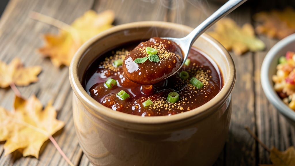 Apple Juice BBQ Sauce Recipe: Sweet-Tart Glaze With Celery Pepper Snap